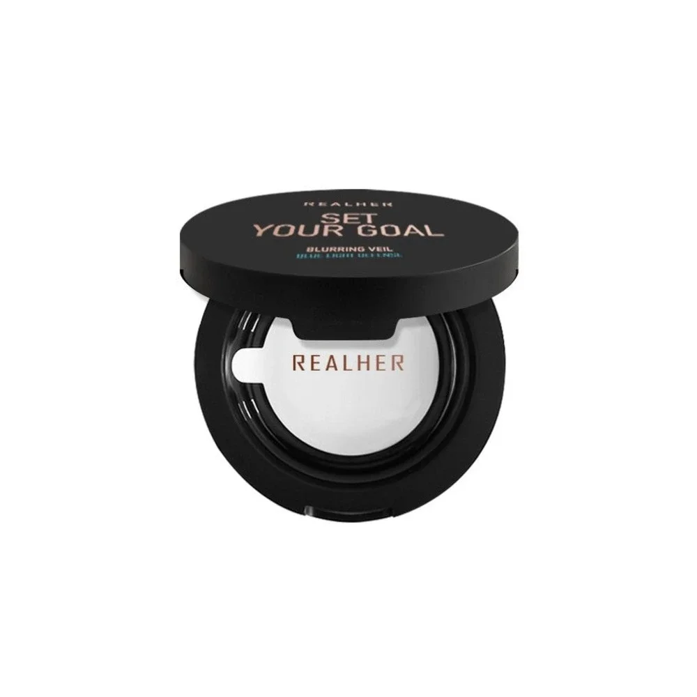 RealHer Blurring Veil Set Your Goal Blue Light Defense Setting Powder NEW